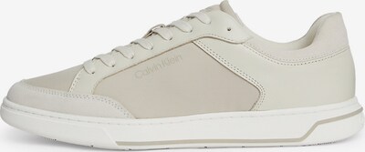 Calvin Klein Baskets basses en beige / crème, Vue avec produit