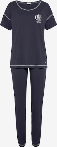 LASCANA Pajama in Blue: front