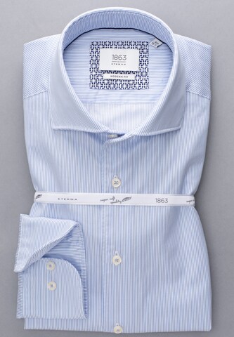 ETERNA Regular Fit Hemd in Blau