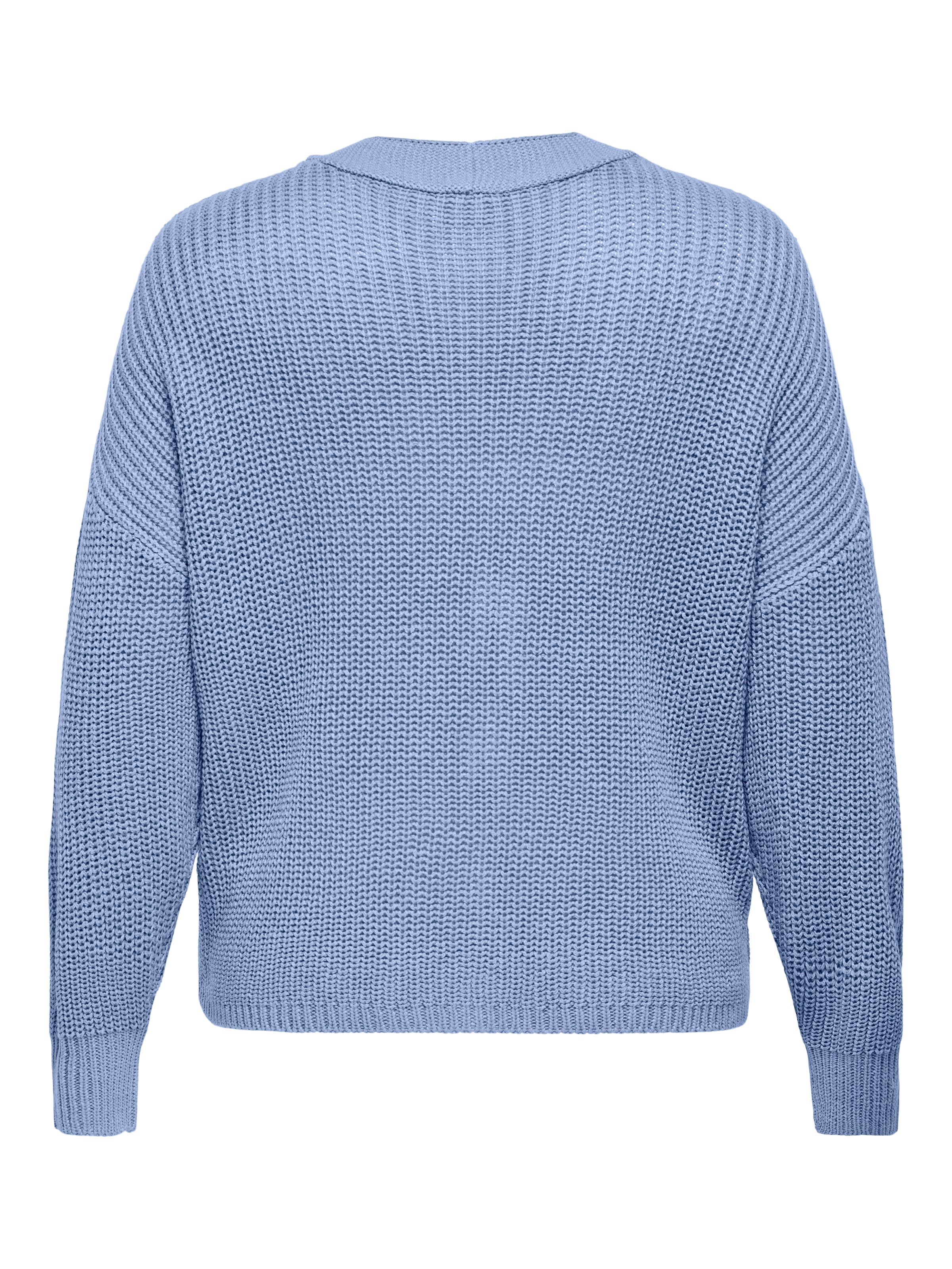 ONLY Carmakoma Knit Cardigan 'CARCarol Nice' in Blue