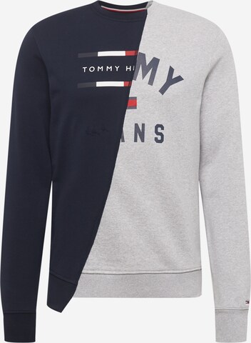Tommy Remixed Sweatshirt i blå: forside