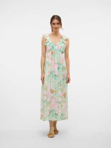 VERO MODA Kleid 'VMJosie' in Grün