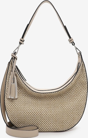 Emily & Noah Schultertasche 'Babette' in Beige: predná strana