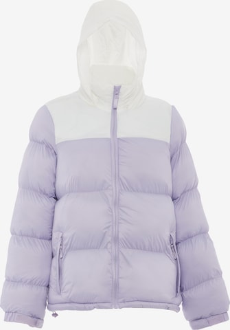 MO Winter Jacket in Purple: front