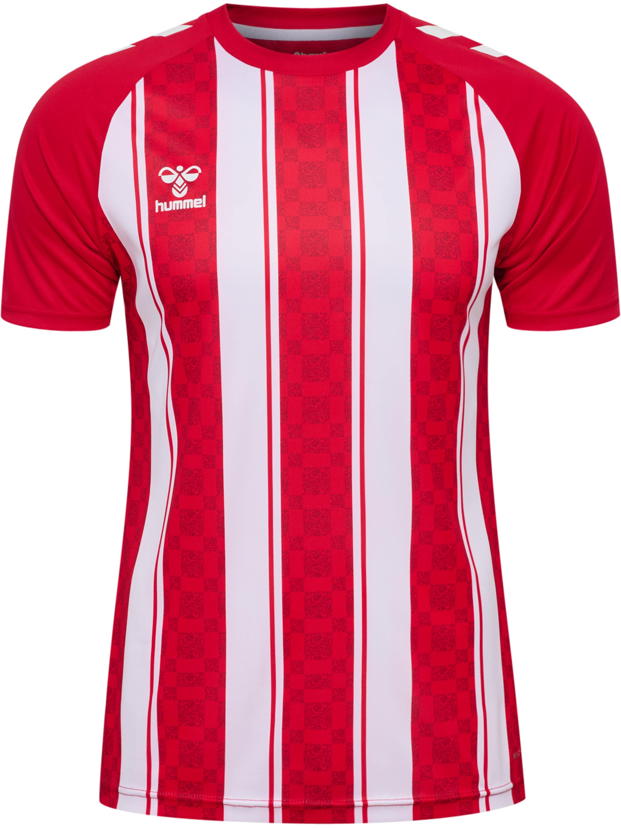 Hummel T-Shirt fonctionnel 'Match' en XXXL en rouge / rouge vif / blanc, Vue avec produit