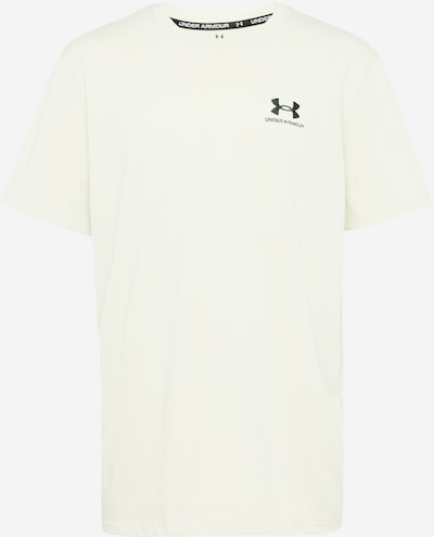 UNDER ARMOUR T-Shirt fonctionnel en beige / noir, Vue avec produit