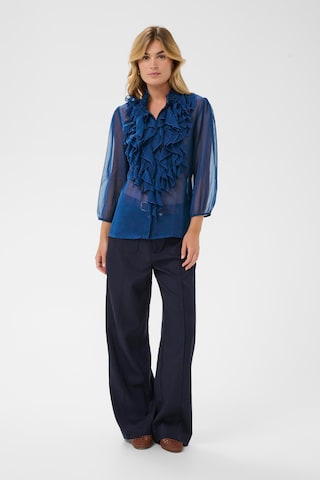 Chemisier 'Lilja' SAINT TROPEZ en bleu