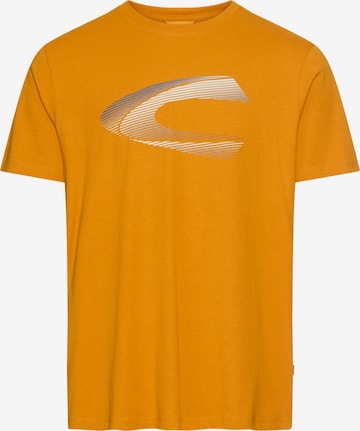 CAMEL ACTIVE T-shirt i gul: framsida
