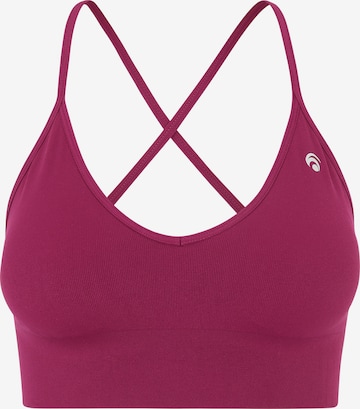 OCEANSAPART - Soutien Bustier Soutien de desporto 'Soho' em roxo: frente