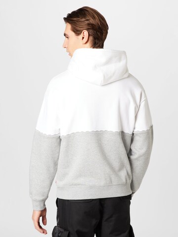 LEVI'S ® Mikina 'Relaxed Graphic Hoodie' – šedá