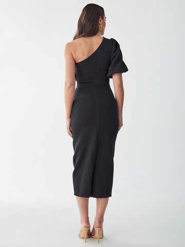 BWLDR Kleid 'KITA ' in Schwarz: Rückseite