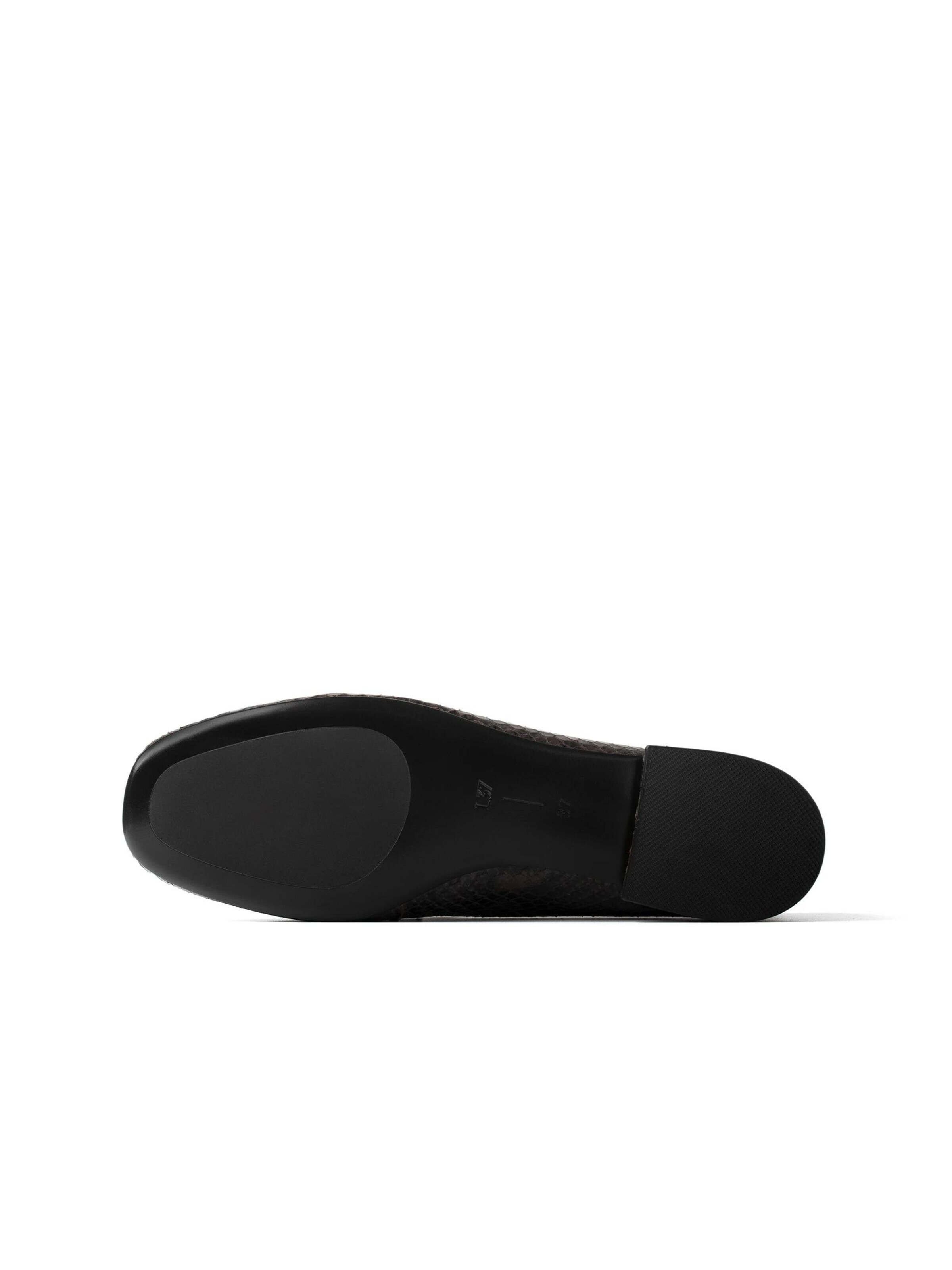L37 HANDMADE SHOES Mokassin 'QUIET WINTER MORNING' i brun