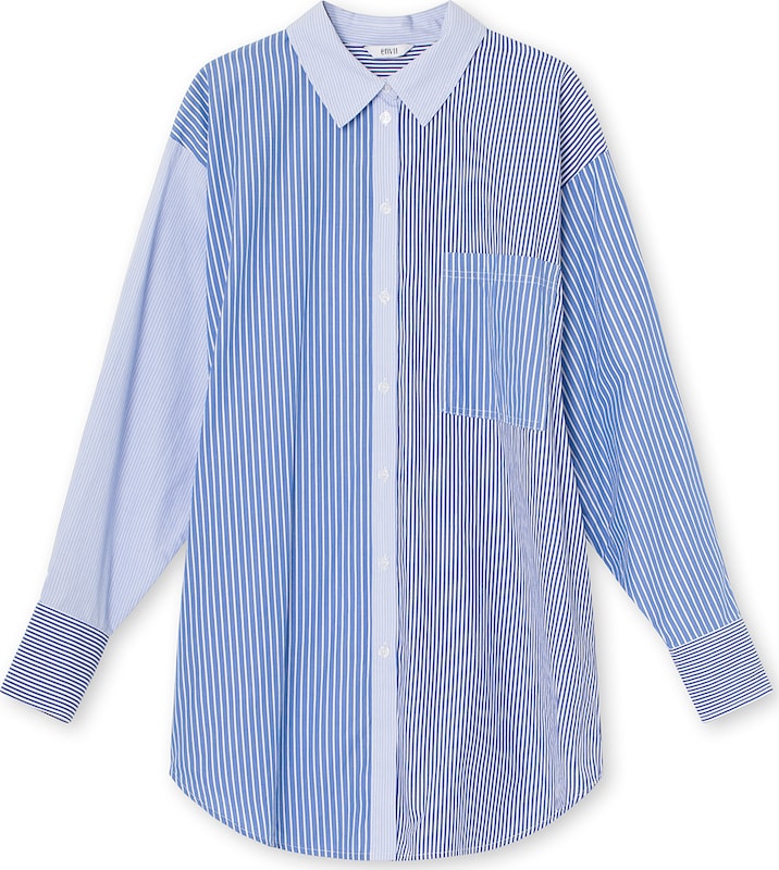 Envii Bluse 'Darling' in Blau Weiß Envii Bluse 'Darling' in Blau Weiß