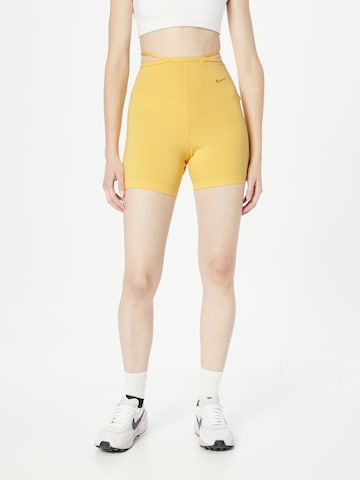 Nike Sportswear Skinny Leggings 'EVERYDAY' in Yellow: front