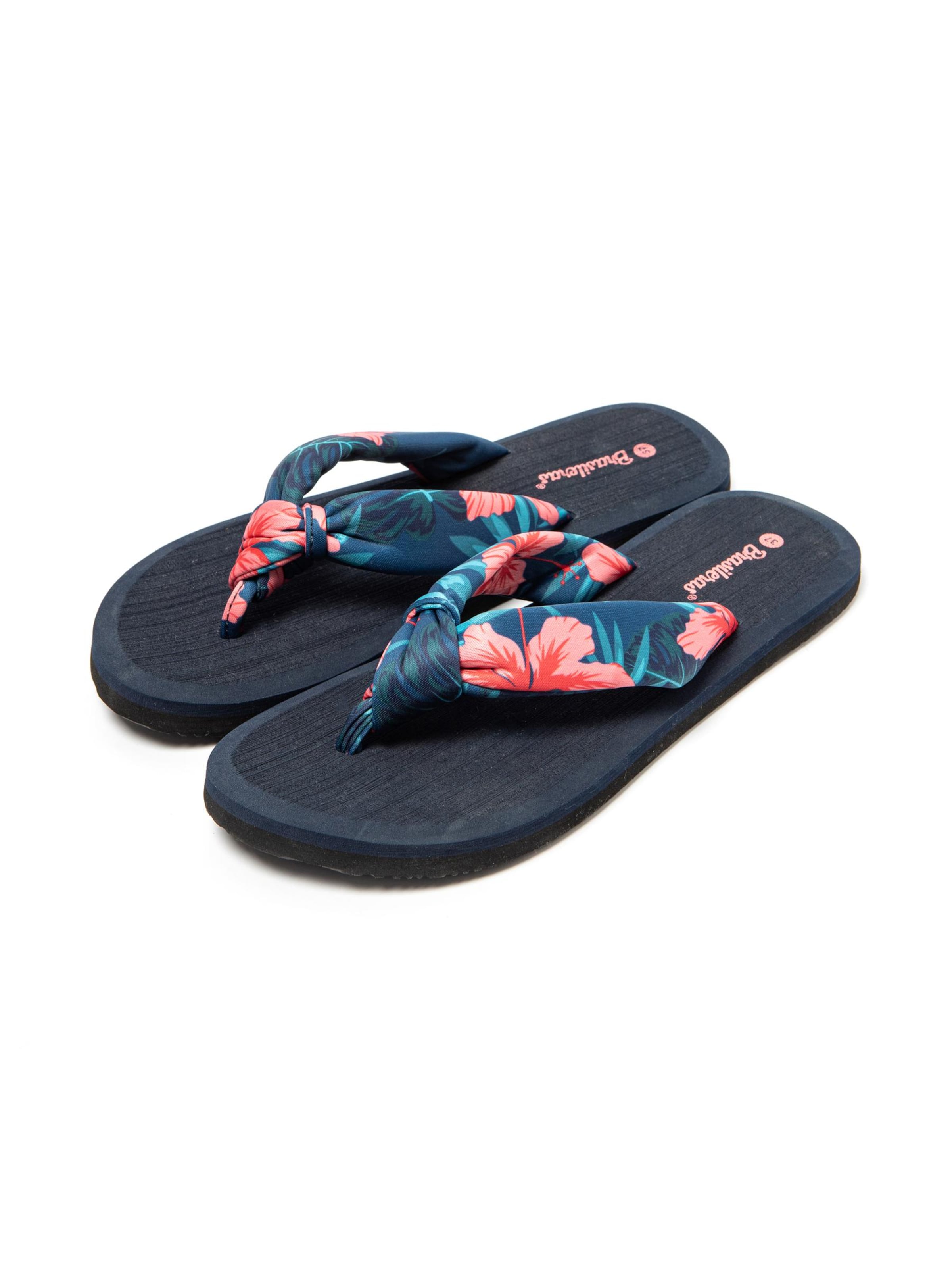 Brasileras - Zapatos para playa y agua 'Hibiscus Nudo' en rosa