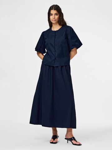 Chemisier 'PCBlair' PIECES en bleu