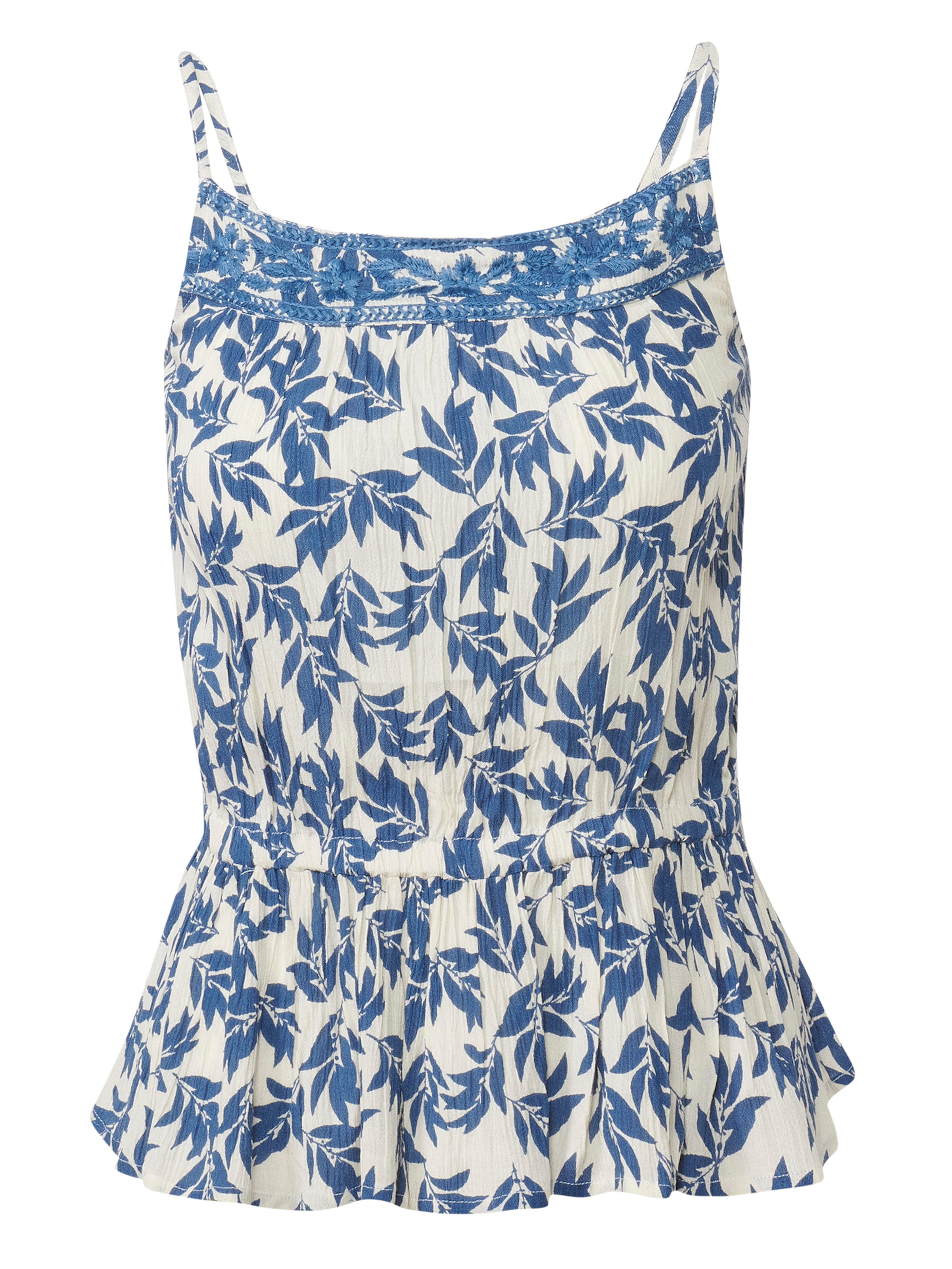 KOROSHI Bluse i blå: forside