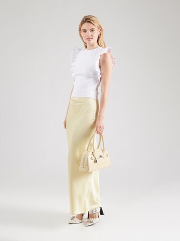 Top di UNITED COLORS OF BENETTON in bianco
