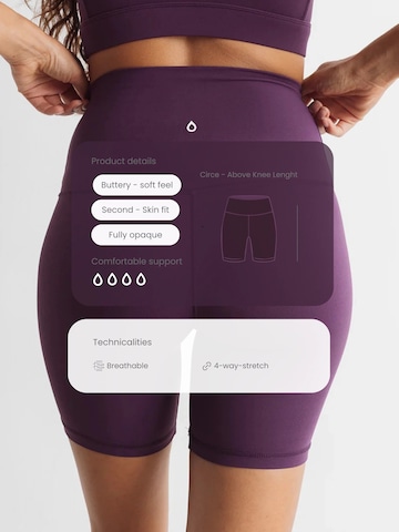 MyLibi Slimfit Leggings i lilla
