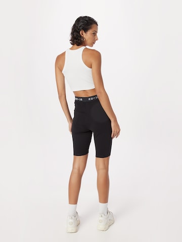 NU-IN Skinny Leggings i sort