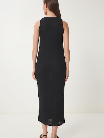 Robes en maille Happiness İstanbul en noir