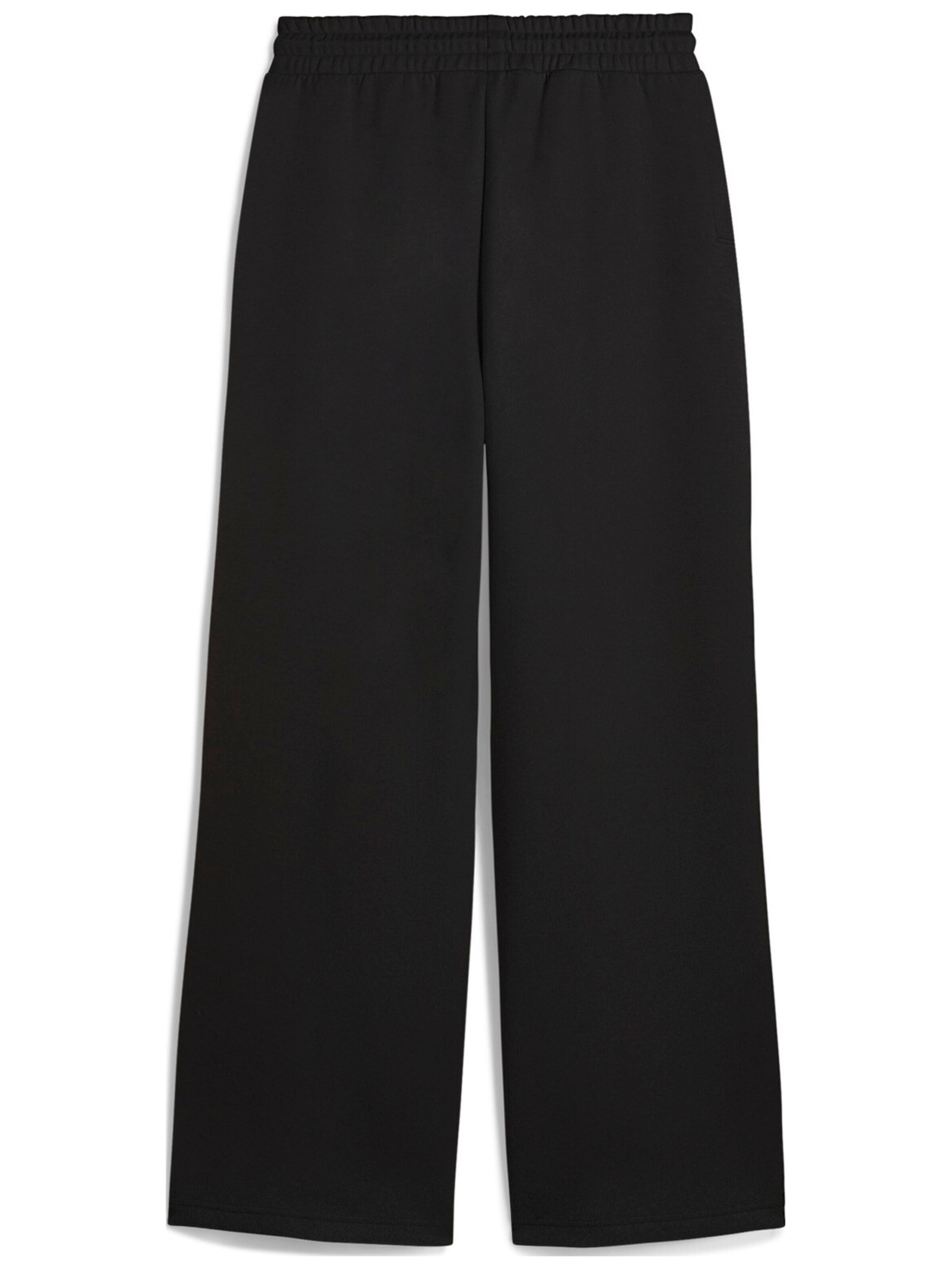 PUMA Regular Sports trousers 'Puma Wardrobe Ess Relaxed Pants Dk' in Black