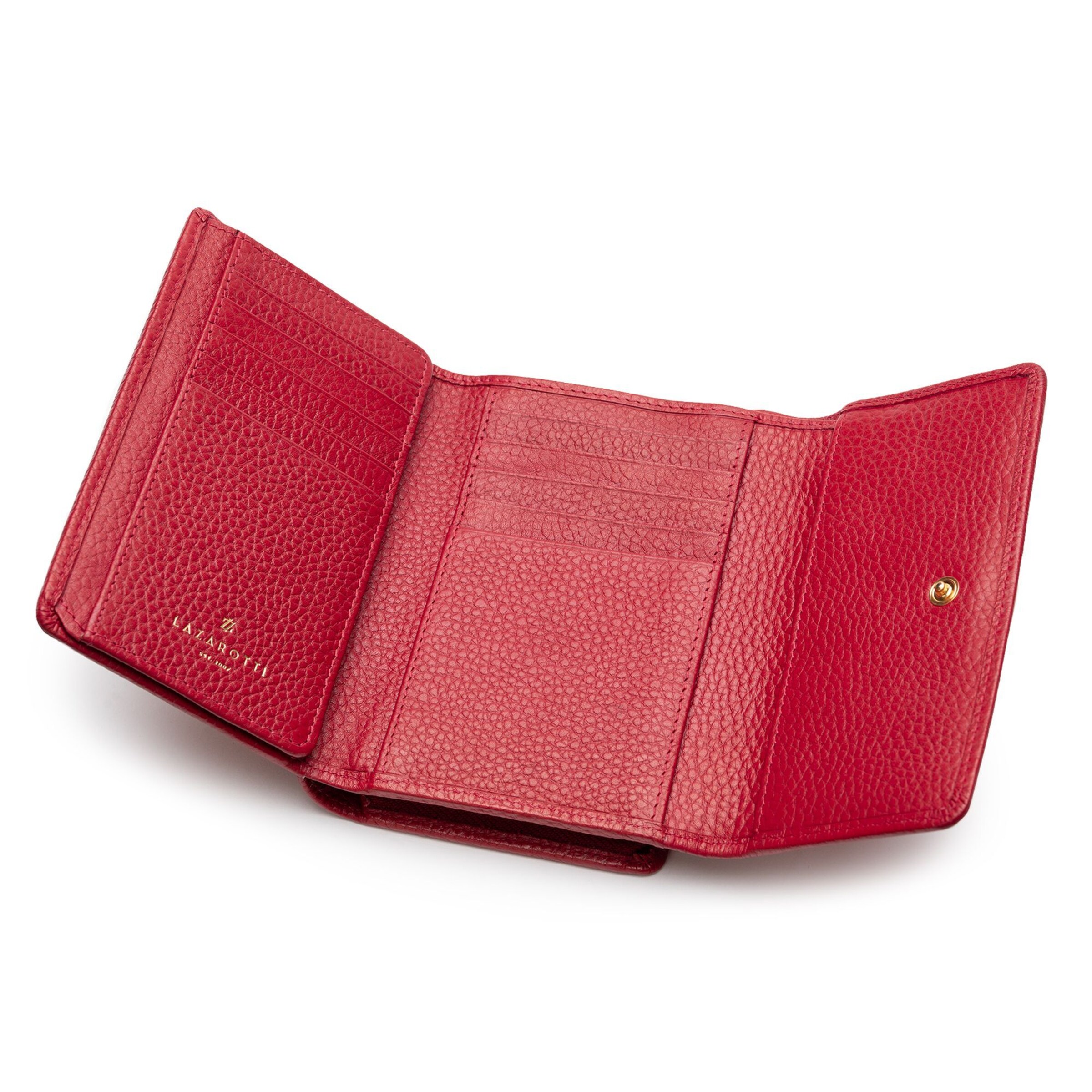 Portamonete 'Bologna' di Lazarotti in rosso