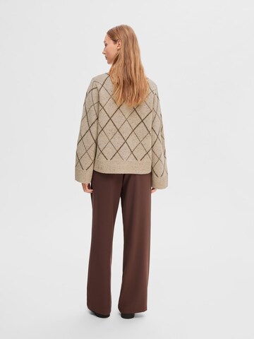 Pullover 'Faril' di SELECTED FEMME in beige