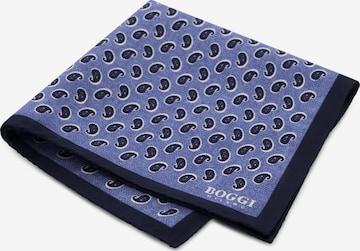 Pochette Boggi Milano en bleu : devant