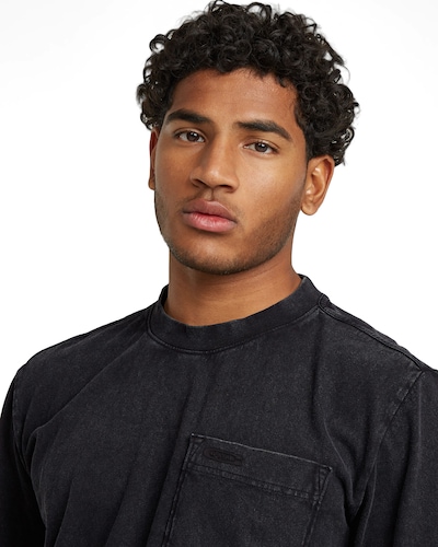 G-STAR Shirt in Black, Item view