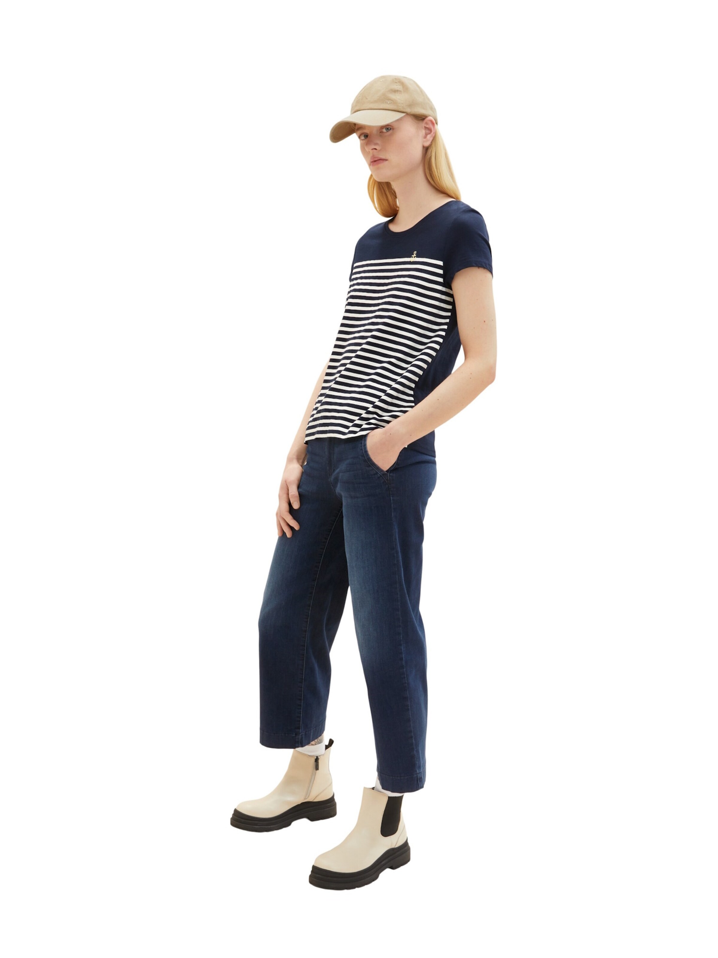 TOM TAILOR DENIM T-Shirt in Blau