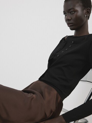 MANGO Kardigán 'Linette' - fekete