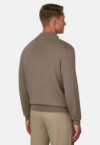 Boggi Milano Gebreid vest in Beige: terug