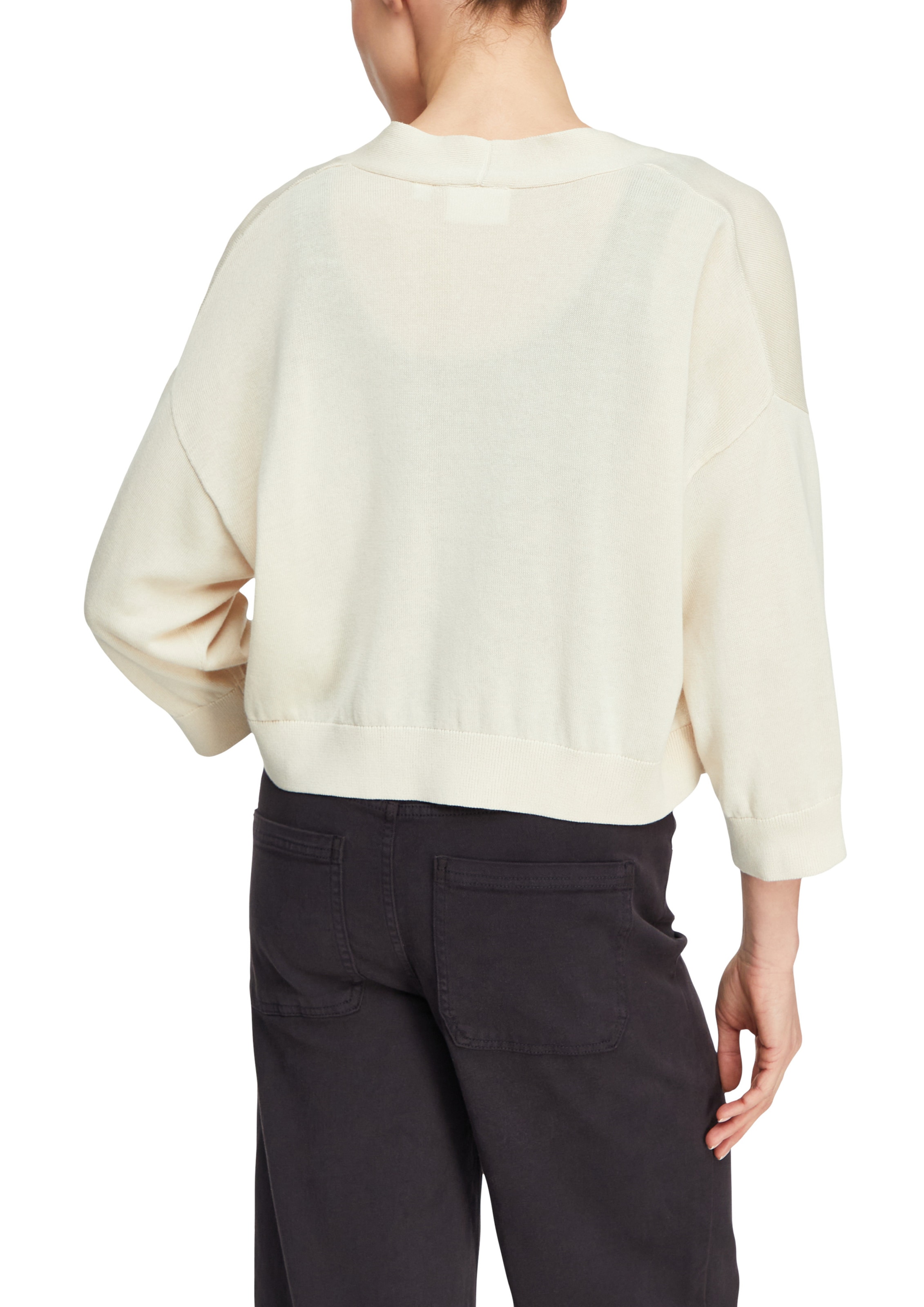 COMMA Knit cardigan in Beige