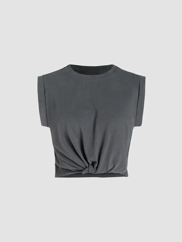 Hiccup T-Shirt in Grau: Vorderseite