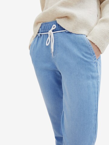 TOM TAILOR Tapered Jeans in Blau