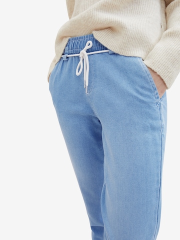 TOM TAILOR Tapered Jeans in Blauw
