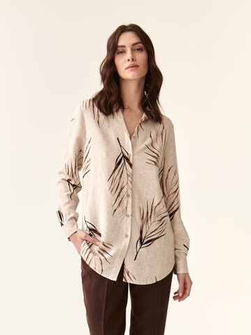 TATUUM Blus 'GONIKO 2' i beige: framsida