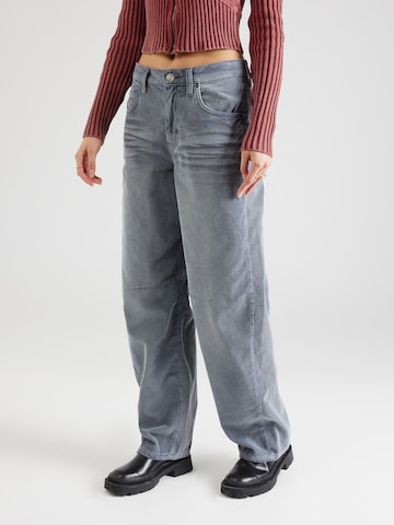 BDG Urban Outfitters Wide leg Jeans in Blauw: voorkant