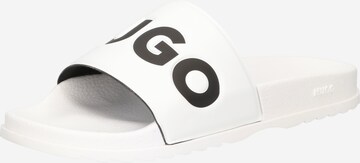 HUGO Mules 'Match It' in White: front