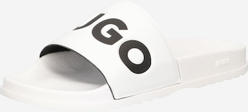 HUGONatikače s potpeticom 'Match' - bijela boja: prednji dio