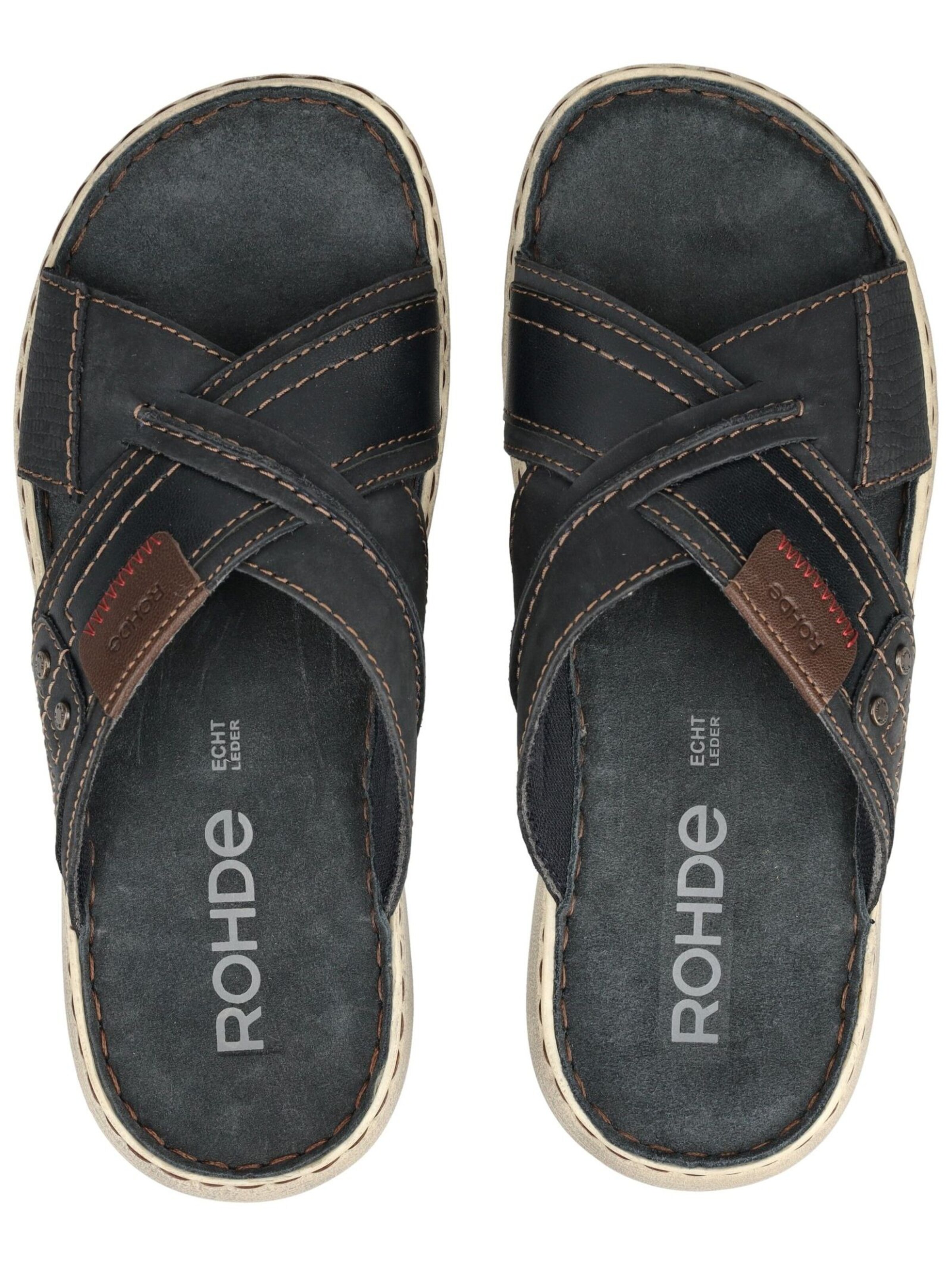 ROHDE Muiltjes in Zwart