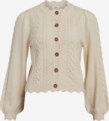 OBJECT Knit Cardigan 'RUTH' in Beige: front