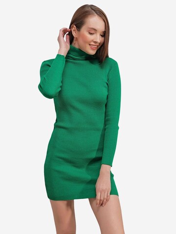 Bigdart Knitted dress in Green