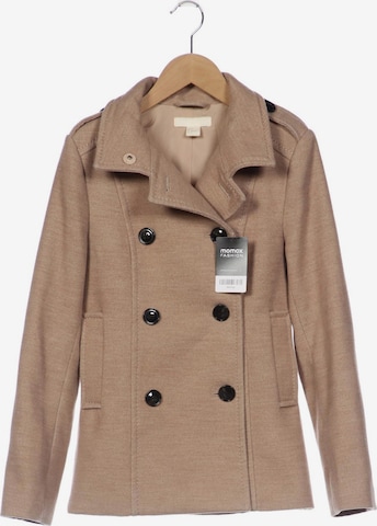 H&M Jacket & Coat in XXS in Beige: front