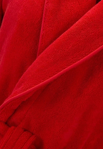 Kenzo Home Short Bathrobe in Red