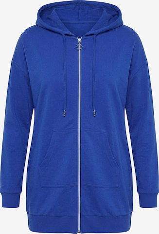 Angel of Style Sweatvest in Blauw: voorkant