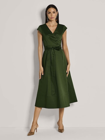 MADELEINE Dress in Green: front