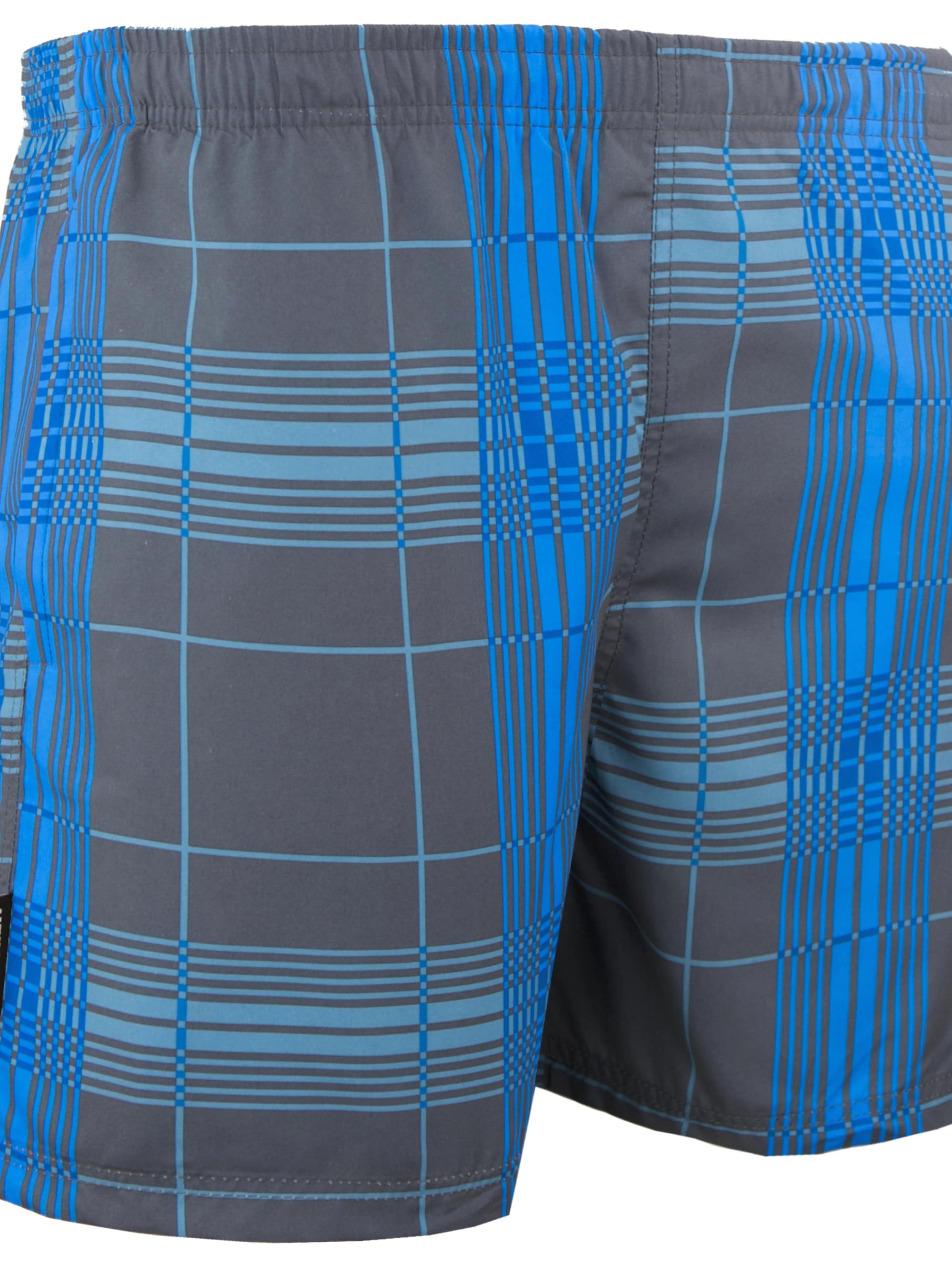 Guggen Mountain Badeshorts 'Boardshorts Style 4' in Grau