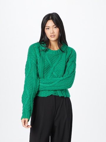 Pullover di Free People in verde: frontale